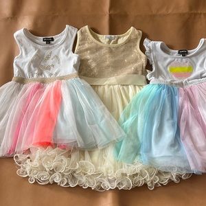 Bundle of size 3T dresses